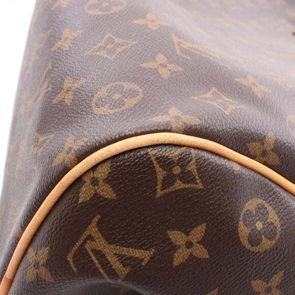 LOUIS VUITTON Brown Monogram Leather Shoulder Bag - Picture 8 of 9